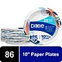 Dixie 10" Paper Plates, White, 86 Plates/Pack (15740)~#|#~83BAAEDB-AD90-4D9B-AE963F032AB8A249_sc7