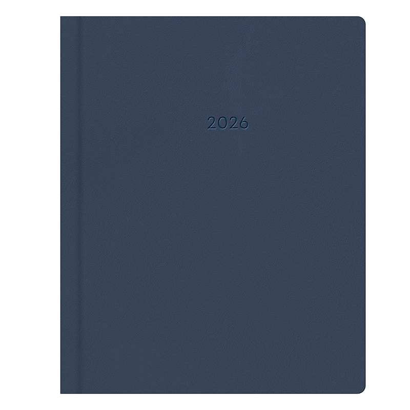 2026 Blue Sky 11" x 8.5" Weekly & Monthly Personal Organizer, Paperboard Cover, French Navy (157116) image 1