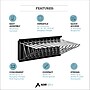 AdirOffice Steel Hanging Wall File, For Blueprint & Large-Format Files, Black (617-BLK-KIT1)~#|#~83C2A1C9-751C-47F4-88CCD40DA0CB614E_sc7