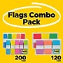 Post-it Flags Combo Pack, Assorted Colors, 320 Flags/Pack (683-XL1)~#|#~83C59E1D-19DE-4B22-99BAE317D60DBFB5_sc7