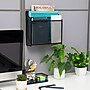 Mind Reader 3-Pocket Metal Mesh Mountable Wall File, Letter Size, Black (WAFIST3-BLK)~#|#~83C67A3E-E584-42C9-986B03CEF7BDBA1B_sc7