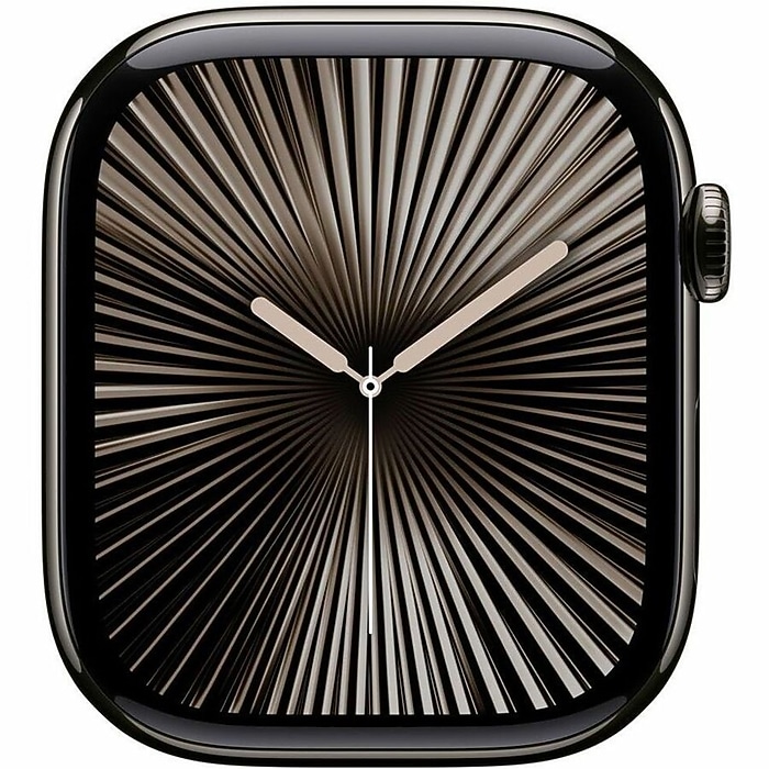 Apple Watch Series 10, GPS + Cellular, 42mm, Slate Titanium Case