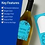 Avery Printable Decorative Edge Multipurpose Labels, 4.75" x 3.5", Bright Blue, 320/Box (94600)~#|#~83CA1395-9659-4C35-BEDE9DC5E7850F91_sc7