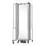 National Public Seating Robo Series 11-Panel Folding Mobile Room Divider, 72"H x 256"W, Clear Acrylic (RDG6-11CA)~#|#~83D06585-707D-48CD-BC7C540DE4D9EDA5_sc7