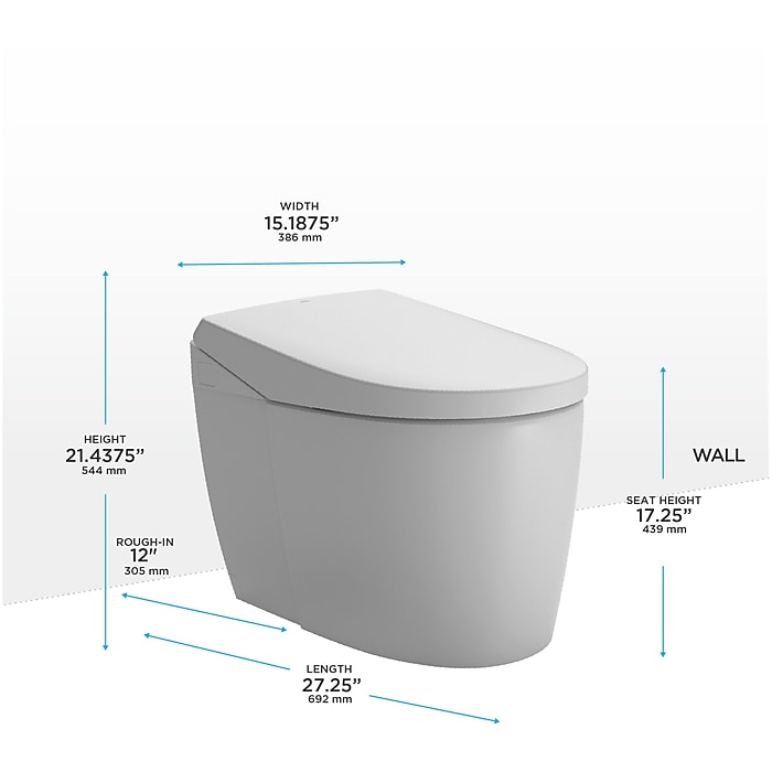 Toto Neorest 1 gal. Dual Flush Toilet, Cotton (MS8551CUMFG#01