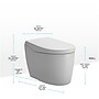 Toto Neorest 1 gal. Dual Flush Toilet, Cotton (MS8551CUMFG#01)~#|#~83D17433-1304-447E-86901E1600B68500_sc7