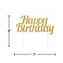 Creative Converting Golden Wishes Birthday Decor Kit, Black/Gold, 6/Pack (DTC9506E1A)~#|#~83D1B984-1E17-4A12-A31A8129768FF2A7_sc7
