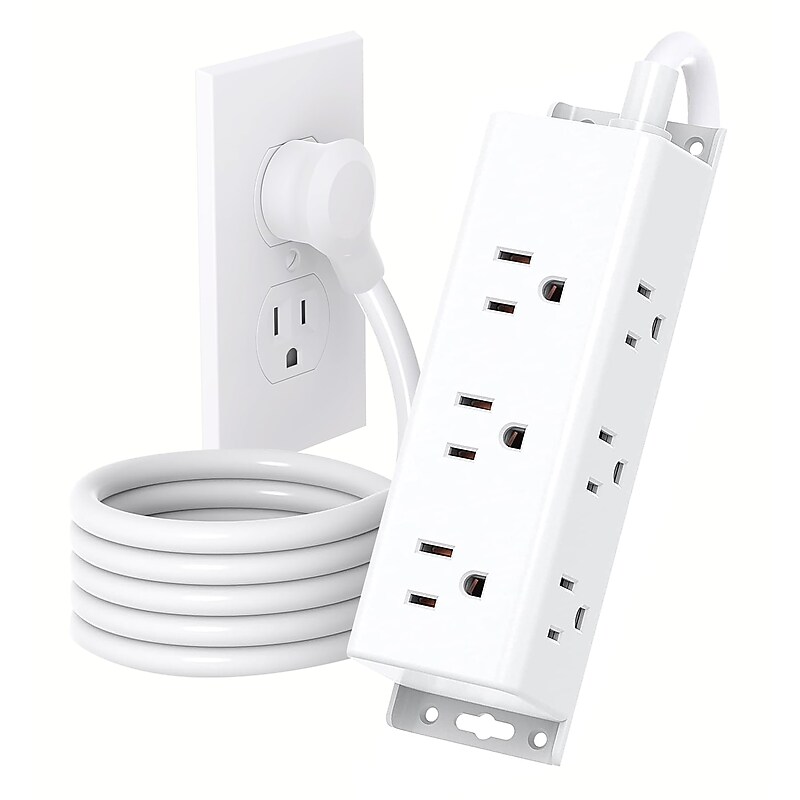 GoGreen Power 9-Outlet Surge Protector Power Strip, Black (GG-93PS) image 1