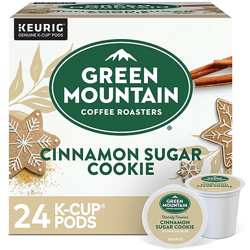 Green Mountain Cinnamon Sugar Cookie Caffeinated Hot Coffee Keurig