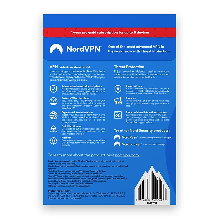 Nordvpn Best Free Vpn For Amazon Prime NordVPN Standard For 10