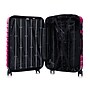 TUCCI CARRAVIA  3-Piece Hardside Luggage Set with Spinner Wheels, Fuchsia Geometric (T0812-03PC-FUSH)~#|#~83DC422F-F226-4CB0-B504CDF19AA32284_sc7