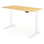 FlexiSpot E7 Pro 55"W Electric Adjustable Standing Desk, Bamboo/White (E7WPRO5528-LBZB)~#|#~83DE5050-C024-41CA-B1946D92E9A3C28C_sc7