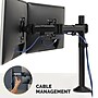 Fellowes Reflex Dual Adjustable Monitor Arm, Up to 27", Black (8502601)~#|#~83E79505-12EB-4092-88D1B5CD9647EF67_sc7