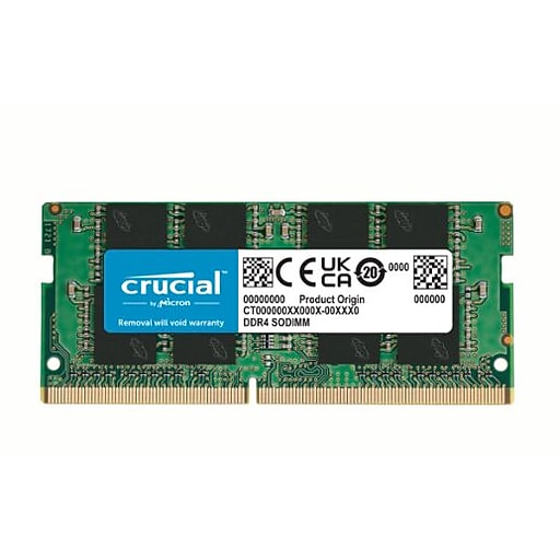 Crucial 8GB DDR4-2400 SODIMM Memory (CT8G4SFS824A) | Staples