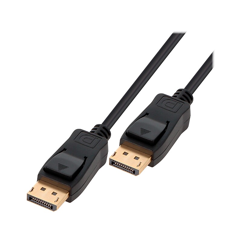 VisionTek DisplayPort to DisplayPort Video Cable, Male to Male, Black (901291) image 1