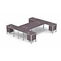Boss Office Products Simple System 66"W L-Shaped Desk with File Pedestal, Driftwood, 4/Set (SGSD018-102)~#|#~83F11190-251B-42AC-B9A2C59439E0133A_sc7