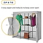 Whitmor 61.02" x 61.02" Portable Closet, Gray (6262-11750-SIOC)~#|#~83F18EB4-4C4F-459E-AA7231C121E4500D_sc7