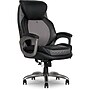 Sharper Image S-600 Active Lumbar Heated Ergonomic Bonded Leather Swivel Executive Massage Chair, Black (60098-BLK)~#|#~83F2CE58-840A-4618-854770822CB42F3A_sc7
