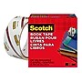 Scotch Book Transparent Clear Tape, 1.5" x 15 yds., 3" Core, Transparent (845)~#|#~83F3C3A9-7709-4AF3-81522BBC8A287B06_sc7