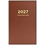 2027 Excello Brands 9" x 12.8" Daily Standard Planner, Paperboard Cover, Brown (CD812-CY27-BN)~#|#~83F4BC37-37C7-404C-BE7079C0E2868487_sc7