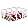 mDesign Steel Organizer, Matte White (25935) ~#|#~83FB74FE-777A-4B66-B15496A2DEEFA0E9_sc7