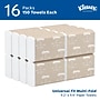 Kleenex Multifold Paper Towels, 1-ply, White, 150 Sheets/Pack, 16 Packs/Carton (01890)~#|#~83FBAE55-5E90-4FBA-A7791DCE1B8B06BD_sc7