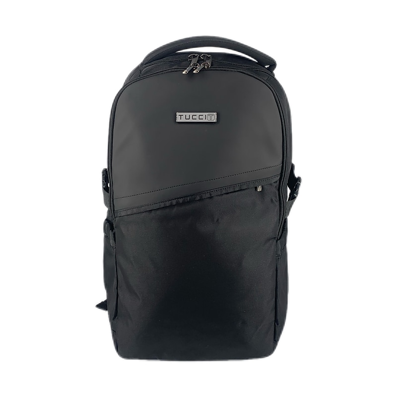 Tucci SprintRider Laptop Backpack, Medium, Black (T0568) image 1