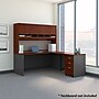 Bush Business Furniture Westfield 72W L Shaped Desk with Hutch and Mobile File Cabinet, Hansen Cherry (SRC0018HCSU)~#|#~83FFDCA2-5073-467A-931ED6F0C9B5D787_sc7