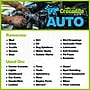 Crocodile Cloth Auto Cleaning Cloths, 15" x 10", 100/Pack (6930-100)~#|#~84007009-D480-4606-BD4A3899B381133A_sc7