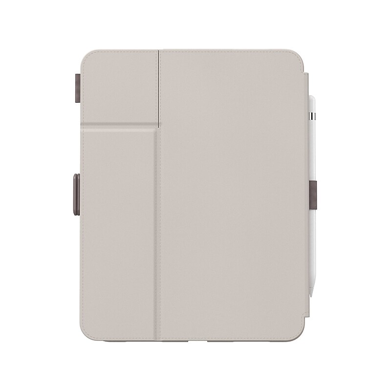 Speck Balance Folio 10.9" Cover for Apple 10.9" iPad 10th Generation, Beech Gray/Cinnamon Biscuit (150226-3201) image 1