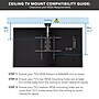Mount-It! Motorized Ceiling TV Mount, 88 lbs. Max., Black (MI-4226BLK)~#|#~840655DC-7D51-4A86-900B86283A6B4A5C_sc7