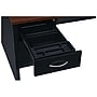 Hirsh 60"W Double-Pedestal Desk, Black/Walnut (20533)~#|#~8406E303-504A-4090-ADBF772EFCF747F5_sc7