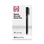 TRU RED™ Quick Dry Gel Pens, Fine Point, 0.5mm, Black, Dozen (TR54471)~#|#~84070A4A-57D1-4B61-AE906ED9AB6F451D_sc7