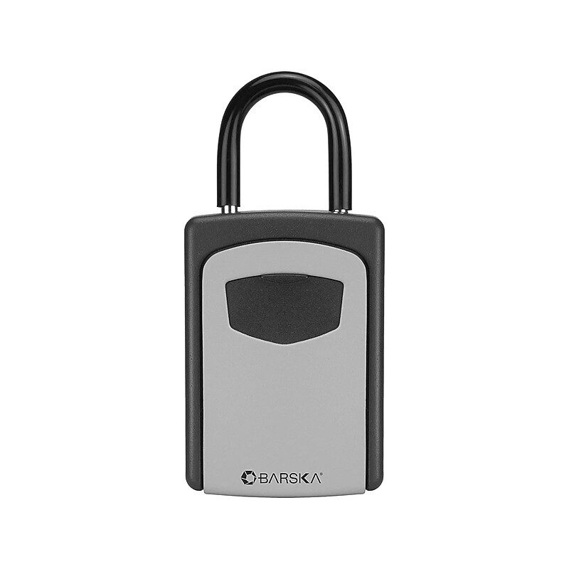 Barska Combination Key Lockbox, Black/Gray (CB13797) image 1