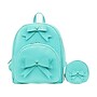 McKlein Arches 2-Piece Leather Backpack Set, Small, Aqua Blue (99728)~#|#~8413A6A0-C8C1-45DA-B11F52157168DB24_sc7