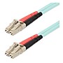 StarTech 25m (82ft) LC to LC (UPC) Duplex OM4 Multimode Fiber Optic Patch Cable, 50/125, Aqua (450FBLCLC25)~#|#~8413B855-7A95-4C9B-BC45109ED09D0B32_sc7