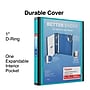 Staples Heavy Duty 1" 3-Ring Better Binder, D-Ring, Teal (ST55842-CC)~#|#~8415C798-300A-4AF6-B7CE81A912C1D348_sc7