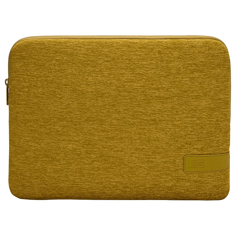 Case Logic Reflect 13" Polyester Laptop Sleeve, Dim Gold (3205132) image 1