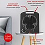 Brentwood 1500-Watt 5000 BTU Portable Ceramic Electric Heater and Fan, Black (H-F306BK)~#|#~841EE569-154B-48F0-A301A12CC3F27A63_sc7