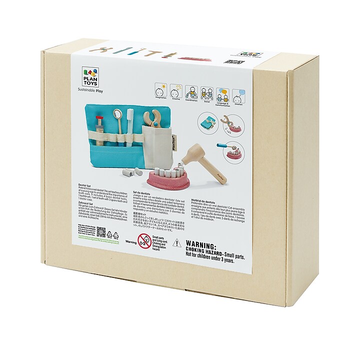 PlanToys Dentist Toy Set (PTS3493) | Staples
