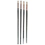 Silver Brush Natural Hog Bristle, Filbert Brushes, 4/Pack (SLVGP1081)~#|#~84232D0A-E0B3-49EE-9753BA4CDCB3411D_sc7