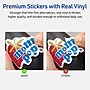 Avery Printable Vinyl Rectangle Multipurpose Labels, 8-1/2" x 11", White, 7/Pack (19479398863)~#|#~8423E14B-4336-4402-A362A182C8AB09C0_sc7