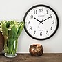 La Crosse Technology Atomic Analog Wall Clock, Plastic, 14"Dia. (WT-3143A)~#|#~842B537F-18D8-427B-B3154A5F4125B173_sc7