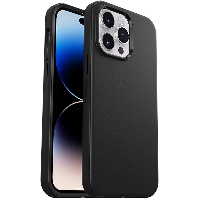 OtterBox Symmetry Series Plus Black Slim MagSafe Case for iPhone 14 Pro Max (77-89062) image 1