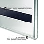 Azar 17" x 11" Magnetic Sign Holder, Horizontal, Wall Mounted, Clear, Acrylic, 10/Pack (129937)~#|#~843690B8-9348-4155-9A4E278B95B9C8DA_sc7