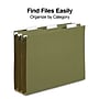 Staples® Hanging File Folder Tabs, Clear, 25/Pack (ST117796-CC)~#|#~8436EC6D-E28A-4FEC-B5350BF0B460E8C8_sc7