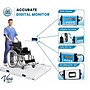 Viva Comfort ME904 ADI904-03-MK Wheelchair Scale, White, 1100 lbs. Capacity~#|#~843E4848-3FD1-49F7-B191BB2181DF7104_sc7