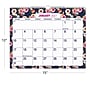 2026-2027 Excello Brands Large Print 12" x 15" Academic Monthly Wall Calendar, Navy Floral (WC-AY26-1215-84)~#|#~8441A8B0-7298-48C6-9632DACC82F54BFE_sc7