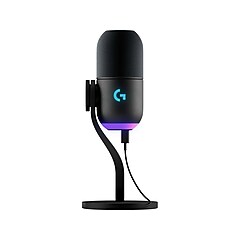 ●Mic-C XTUGA ZX-777 XLR / USB-C Dynamic Microphone RGB Light