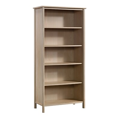 Sauder Whitaker Point 66"H 5-Shelf Bookcase, Natural Maple (429376)